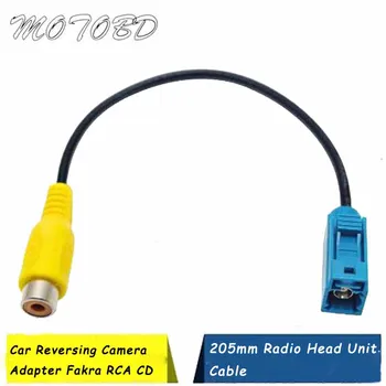 

2019 Car Reversing Camera Adaptor Fakra Rcd Cable Plug For MB For Frd Oem Radio Head Unit 10Pcs