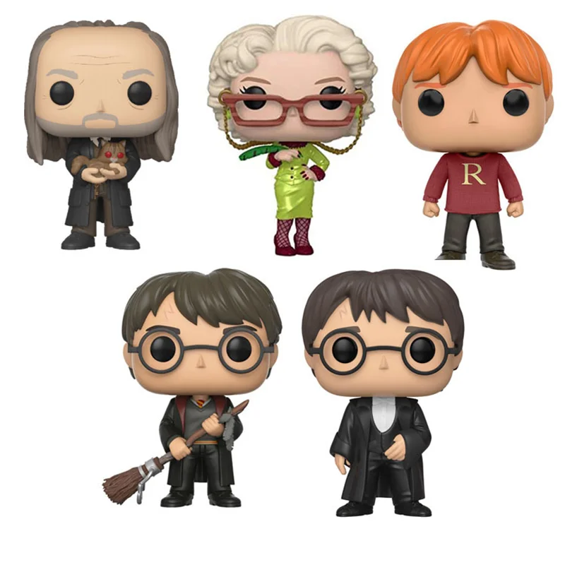 

Funko POP Harries Potter Series RITA SKEETER AND FILCH&MRS.NORRIS Vinyl Action Figures Model Toys for Children Gift