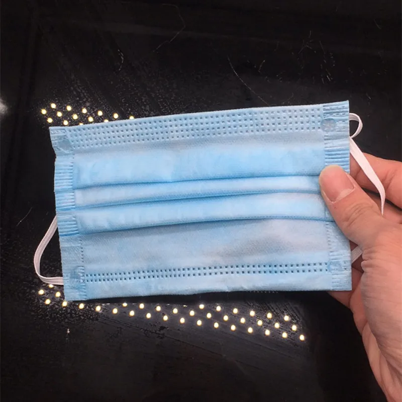 

Disposable Dustproof Surgical Face Mouth Masks Anti PM2.5Anti Influenza Breathing Safety Masks Face CareElastic