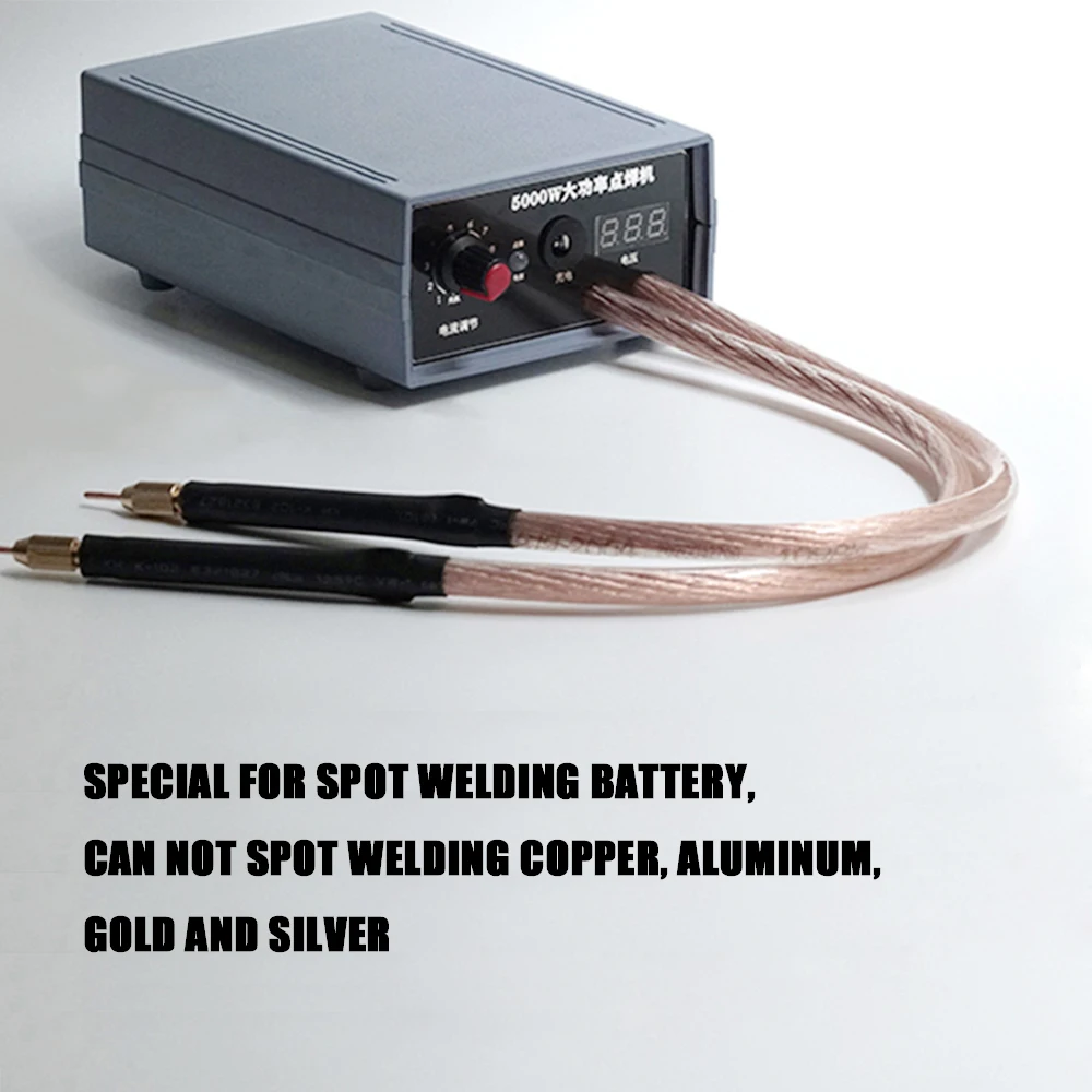 Portable Adjustable Spot Welding Machine With Quick Release Pen Nickel
