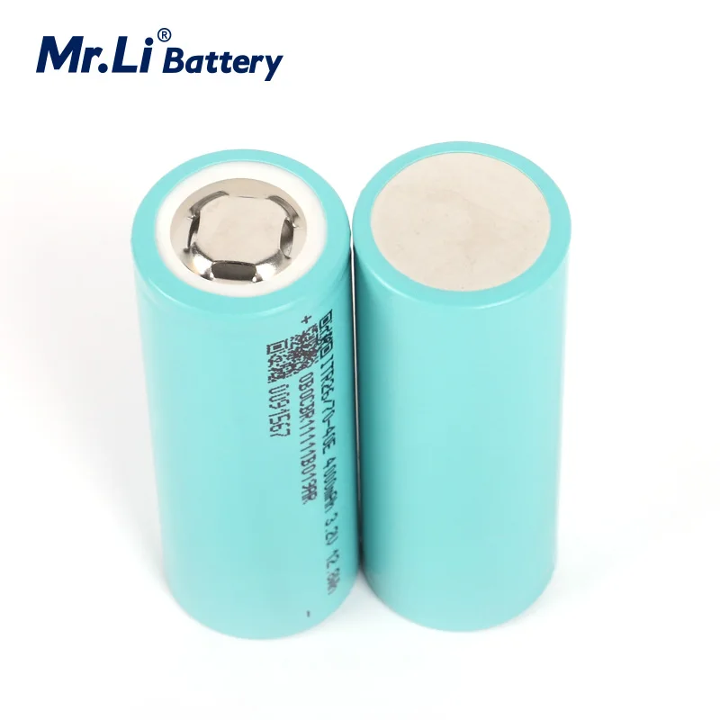 5c para E-bike de Alta Lifepo4 Bateria Recarregável 3c Descarga Contínua Max Potência Hid Luz Solar 26650 Mr. li 3.2v 26700 4000mah - Image 2