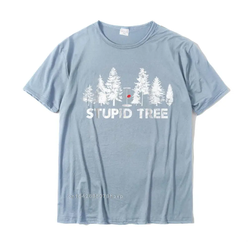 On Sale Men T-Shirt Normal 3D Printed Tops Shirts 100% Cotton Fabric Short Sleeve Casual Tops Shirt Round Collar Funny Disc Golf Shirt For Men Women and Kids Stupid Tree__1. light