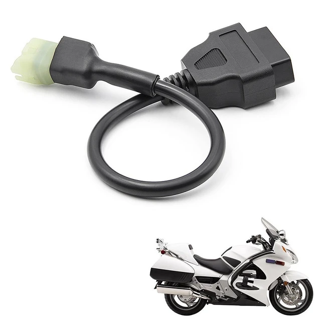 Câble de diagnostic OBD2 4 broches compatible avec les motos Honda -  Cablematic