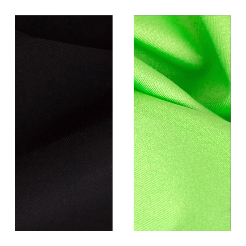 Платье для фигурного катания Nasinaya, индивидуальные юбки для конькобежцев, юбки для конькобежцев для девочек, женщин, детей, для гимнастики, выступления, черный бархат - Цвет: black green