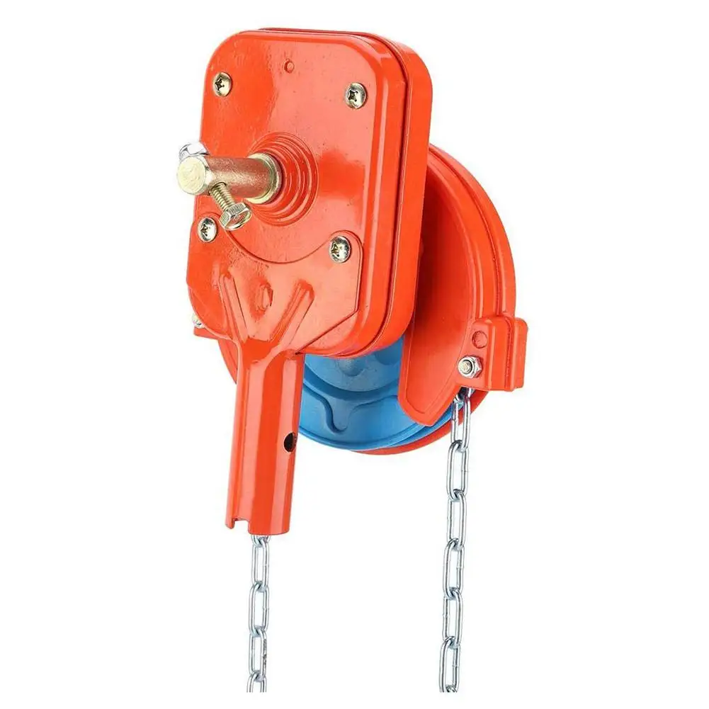 

Manual Film Coiler Device Agricultural Greenhouse Side Top Film Coiling Rolling Blinds Machine Extended Chain Plant Keeping Warm