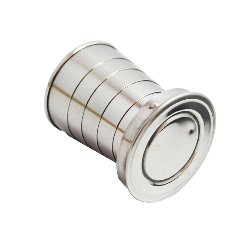 Telescopic Cup Stainless Steel Telescopic Cup Travel Small Cup Small 70 Ml Folding Cup