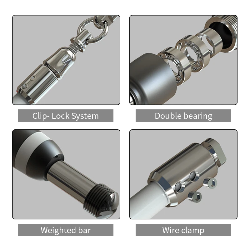  Weighted Jump Rope Set Crossfit Fitness Adjustable Fast-clip Connection Rope Include 3 Ropes and Ex