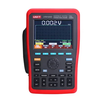 Price UTD1102C Handheld Digital Storage Oscilloscope Automatically Set Screen Copy Multimeter Function
