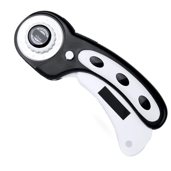 

KAOBUY Rotary Cutter DIY Arts Crafts Cutting Cloth Tool Roller Wheel Round Knife Leather Paper Leather Craft Fabrics Accessories
