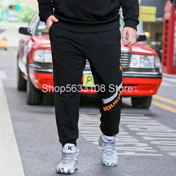 

2020 Fat Man Pants Plus Fat Plus Sports Leisure Pants Extra Large Fat Pants Wei Pants Tide