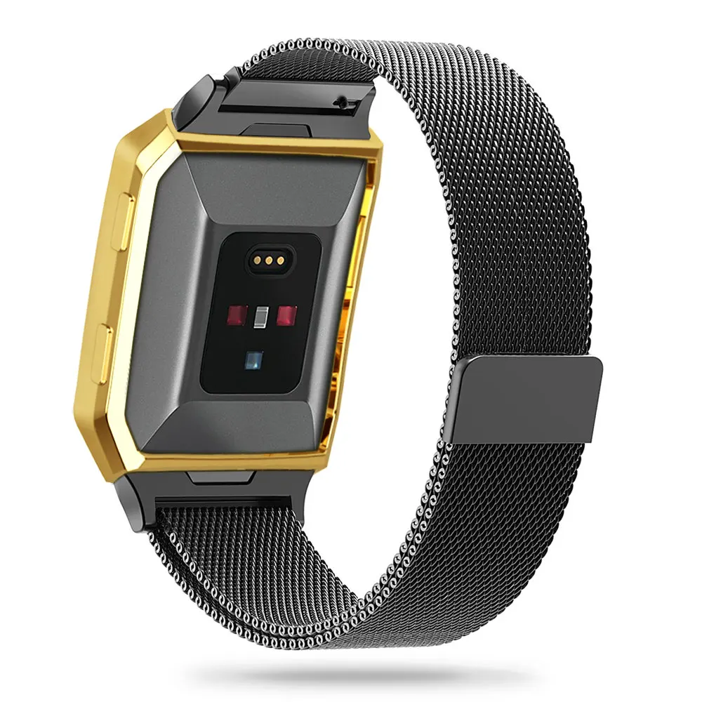 6 цветов, мягкий ТПУ чехол, защита экрана, водонепроницаемый противоударный Смарт-часы, аксессуары для Fitbit Ionic