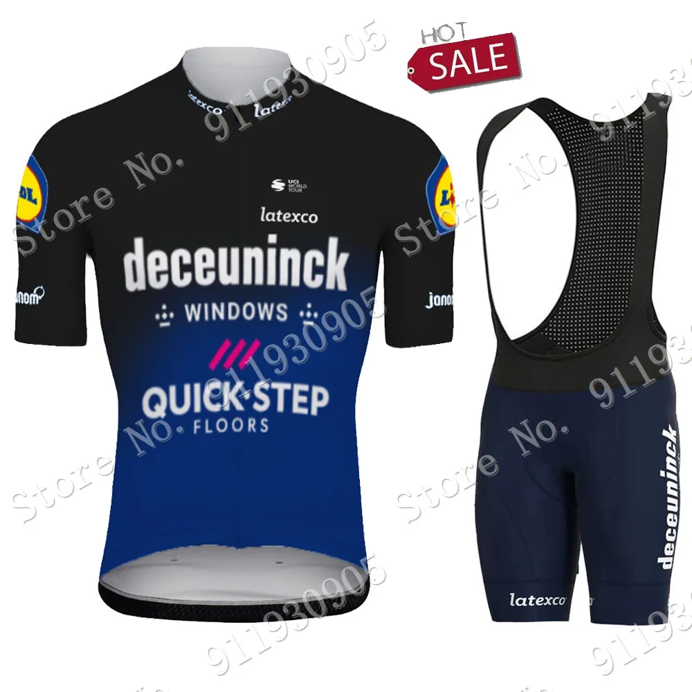 Новинка 2021 комплект велосипедной майки Quick Step летняя профессиональная