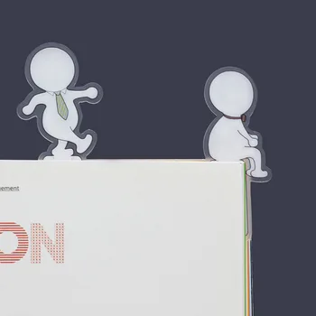 

Cute Cartoon Bookmark Funny Creative Tag Pagination Clip for Student Korean Hipster