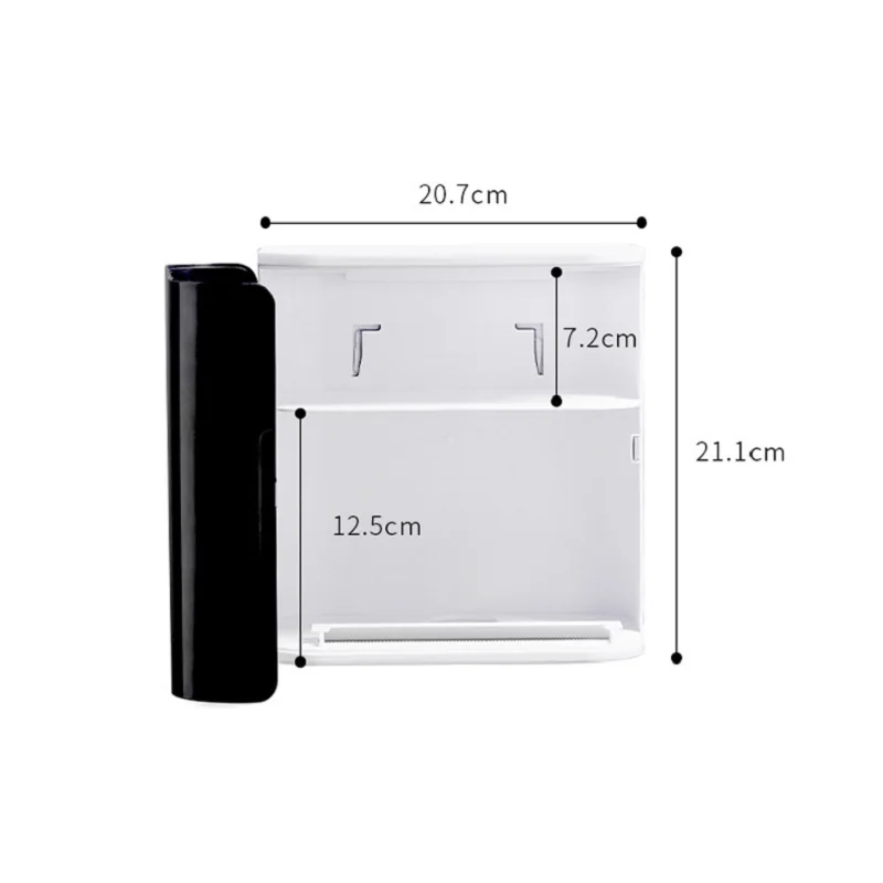 Toilet Paper Holder Large Capacity Tissue Box Multifunction Toilet Tissue Storage Rack Paper Towel Kitchen Bathroom Storage Box