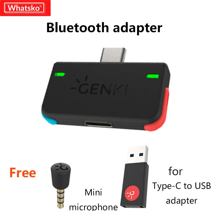 Whatsko For Genki Type-c Transmitter With Microphone For Nintendo Ps4 Tv Pc Usb Wireless Adapter - Accessories - AliExpress