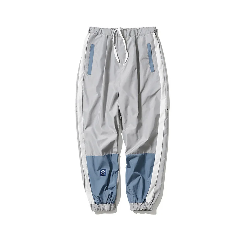 

2019 New Style American-Style Popular Brand Casual Pants Men's Autumn Contrast Color Joint Loose-Fit Ankle Banded Pants Sub-Men'