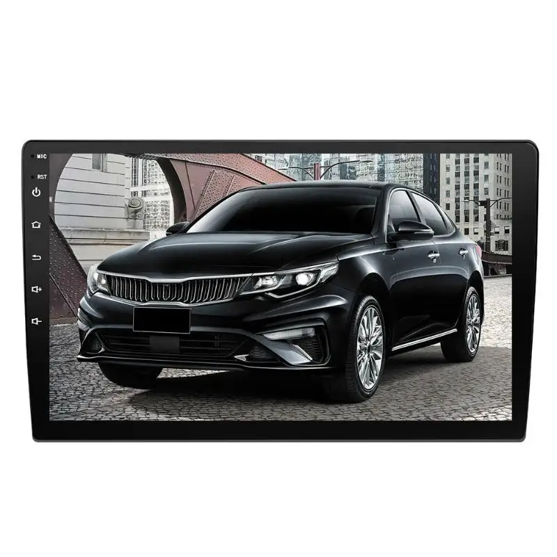Newest 9101 Double 2 DIN Android 8.1 Car Stereo GPS Navigation AUX Bluetooth Function Double Screen Display WiFi Bluetooth Radio