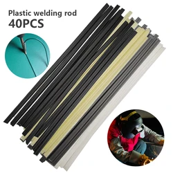 Baguettes de soudage en plastique, longueur 200mm, ABS/PP/PVC/PE, bâtons de soudage 5x2mm, 40 pièces 