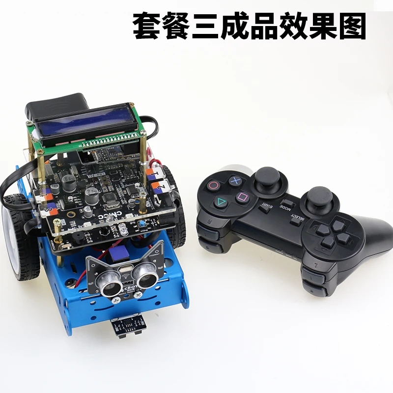 RC робот игрушки Robo3 MIO паровой робот Bluetooth Mbot приложение для программирования царапин UNO бортовой робот пульт дистанционного управления робот образовательный подарок