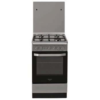 

Gas stove Hotpoint-Ariston, HS5G1PMX / RU
