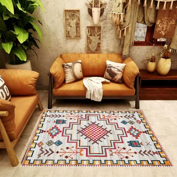

National style Carpet Modern simplicity fashion For Living Room Sofa Table Anti-Skid Antifouling Cushion Floor Room Mat rug