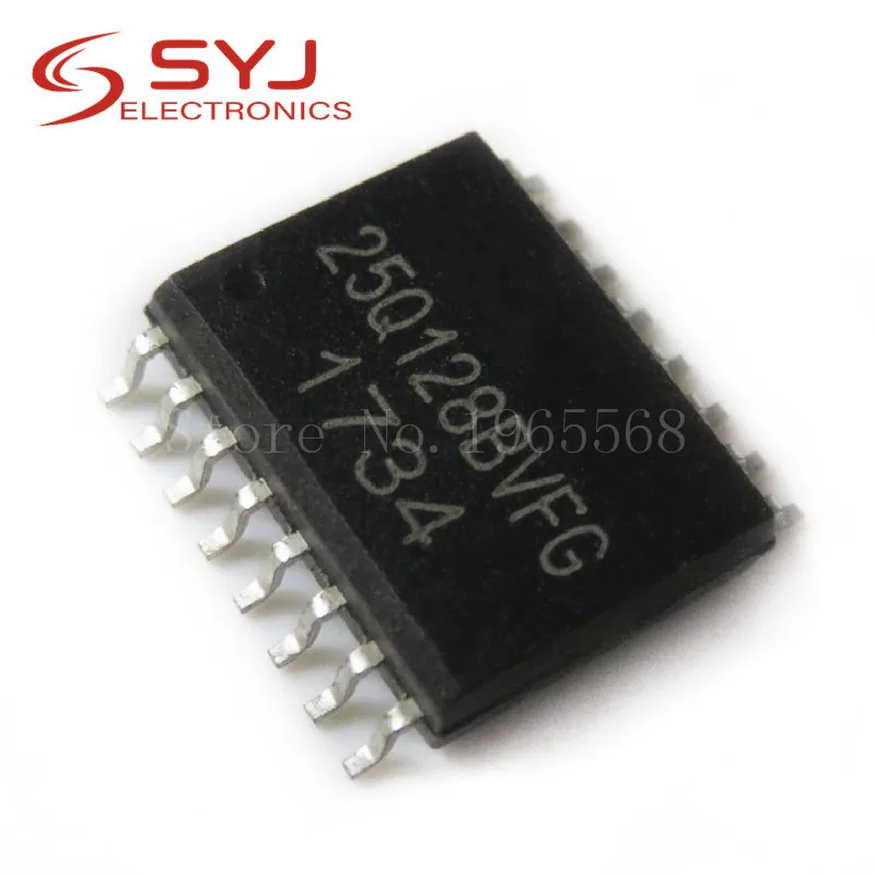 10 шт./лот W25Q128BVFG 25Q128BVFG 25Q128 SOP-16 128M X 1 SPI BUS SERIAL EEPROM в наличии | Электронные компоненты