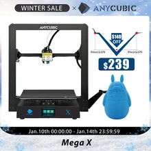 Anycubic I3 Mega Upgrade Mega X 3d Printer Grote Build Volume 300*300*305Mm Stijve Metalen Frame ultrabase Platform Impresora 3d