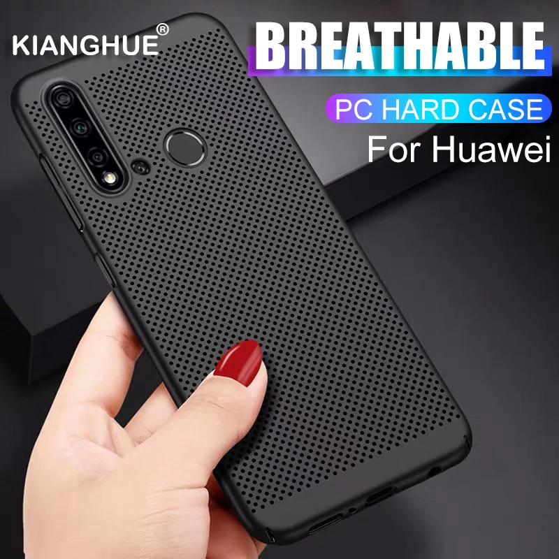 

Luxury Breathable Pc Phone Case For Huawei P20 Lite 2019 P20 Pro P30 Lite Pro Matte Back Cover Solid Color Case Ultra Thin Coque