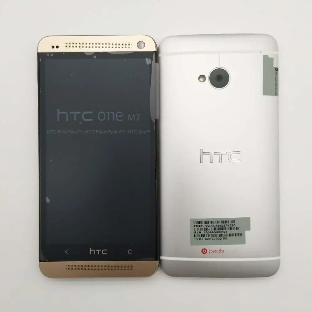 Разблокированные оригинальные мобильные телефоны HTC ONE M7 2 Гб ОЗУ 32 ПЗУ смартфон