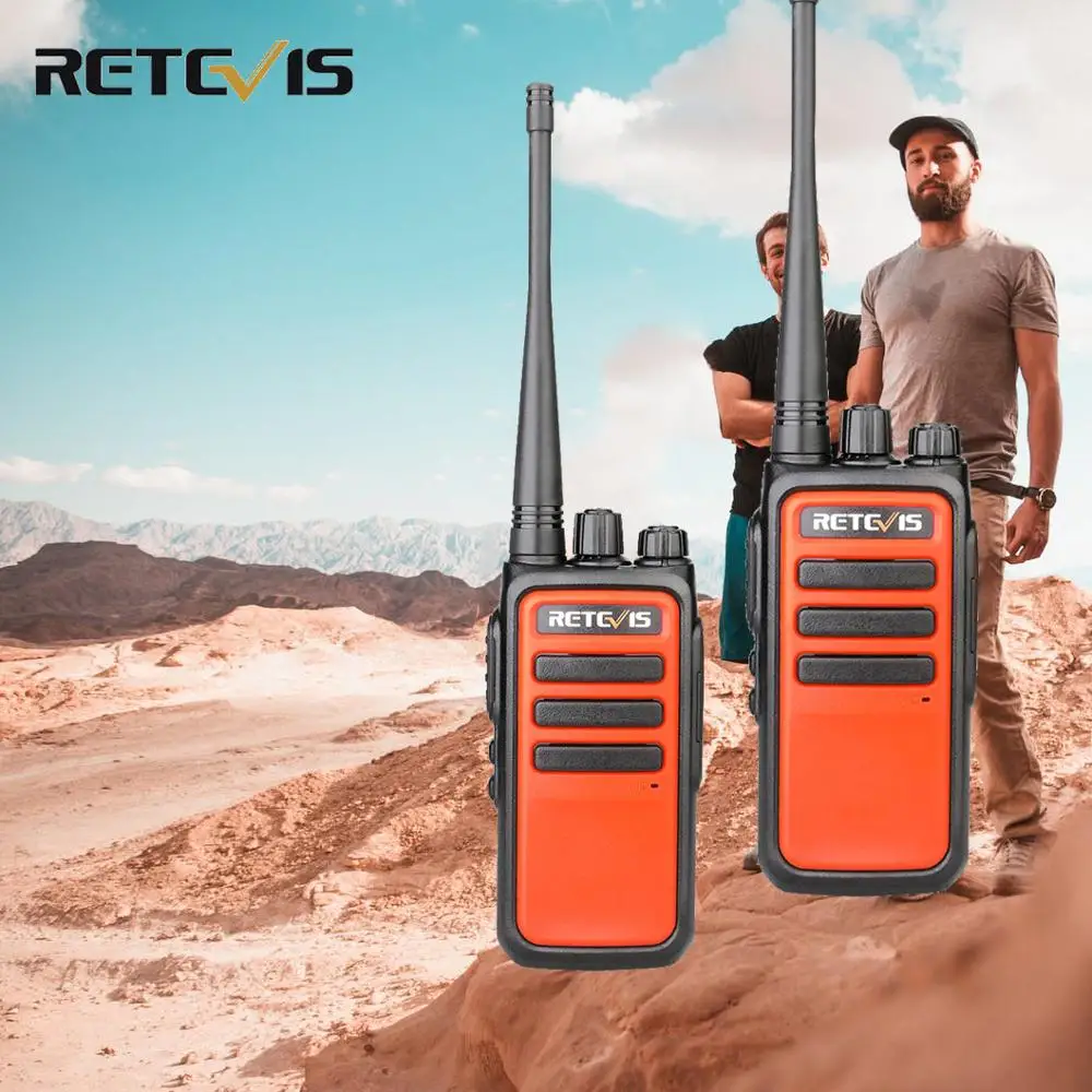 2 шт. Retevis RT666/RT66 рация PMR радио UHF PMR 446 VOX зарядка через usb двухстороннее радио приемопередатчик Comunicador рация