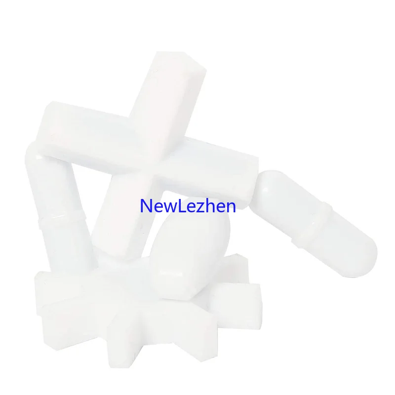 Magnetic Stirrer Bar Oval Octagon Cross Star Gear Cylinder Shape for Mixer Stir + Magnetic Retriever 8 pcs magnetic stirrer