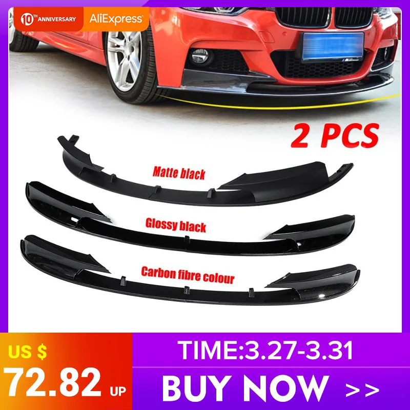 

3 Color Front Bumper Cover Lip Front Bumper Surface Only for BMW F30 3 Series M Style 2012-2018 Sports Version
