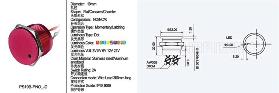 PS19B-PNO-D