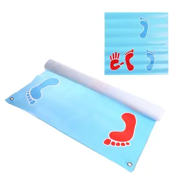 

Hands and Feet Game Pad Team Expand Props Outdoor Training Group Building Fun Game Pads Children Kids Games Toy Mat