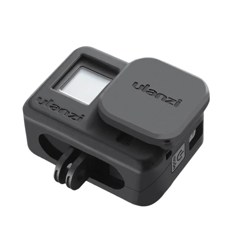 Защитный чехол для камеры Ulanzi G8 3 Vlog с крышкой объектива Gopro 8 Black|Корпусы