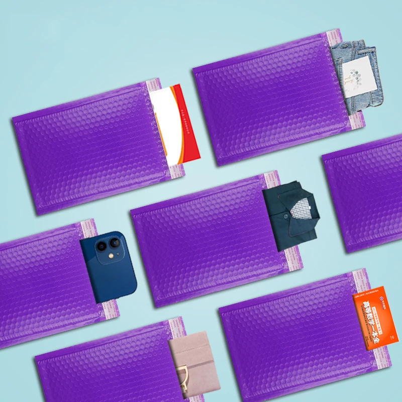 Рисунок 3 - 17x2 3 см цветные пластиковые конверты с пузырьками