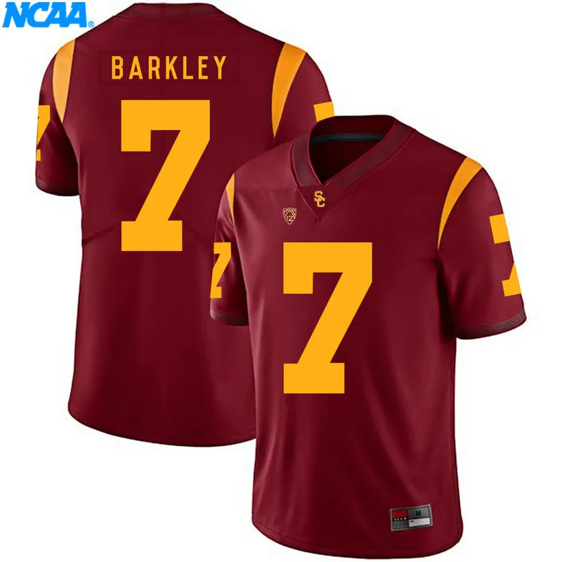Новое поступление, высокое качество, Matt Barkley,#7, Matt Leinart#11, Спортивная футболка для колледжа, майки, S-XXXL - Цвет: 4
