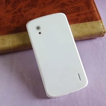 

5pcs/lot Battery cover for LG Google Nexus 4 E960 Battery Door Back Housing Cover +NFC Repair Parts Black White Color