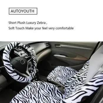 

Zebra texture Front Breathable Automobile Seat Cushion fit most Protect Mat 3D / mesh Seat Car Air Trucks Cover Cars Seat S G1M6
