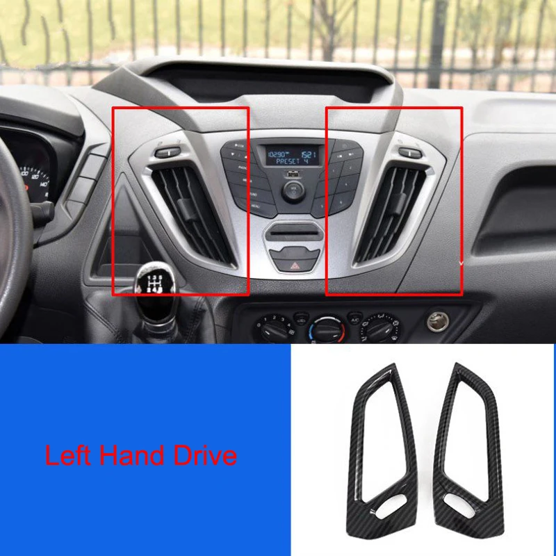 

Для Ford Transit 2017/для Ford Tourneo 2016, левый руль, АБС, 2 шт., передний кондиционер, вентиляционное отверстие, крышка, обшивка, молдинги