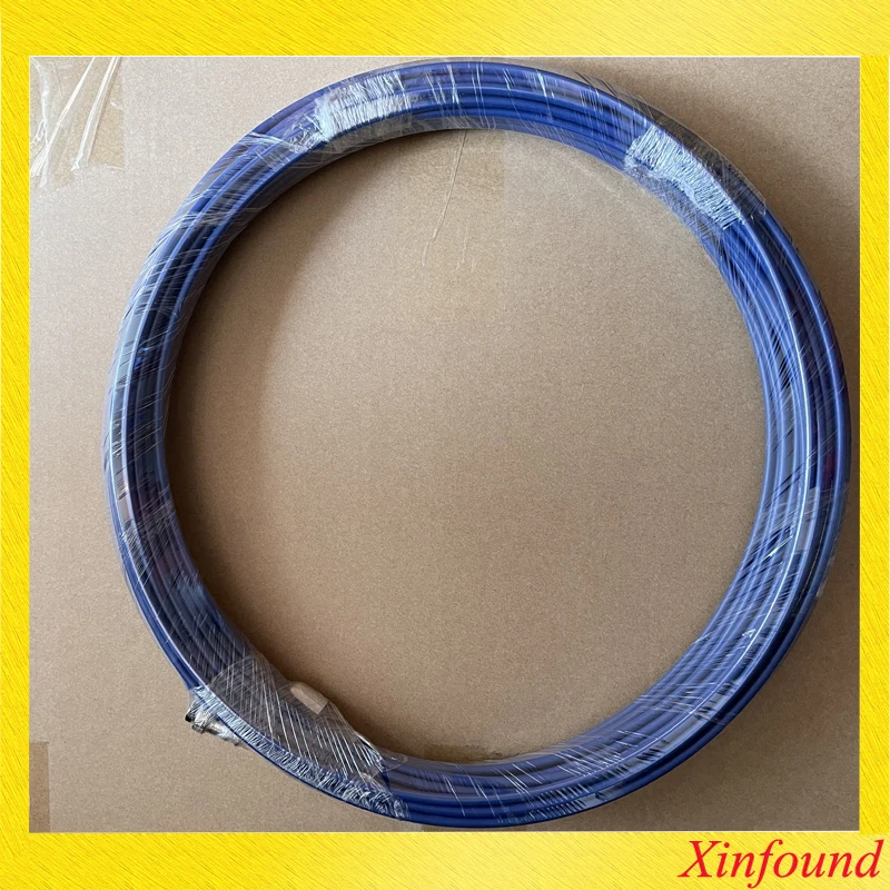 7mm Hard Fiberglasses Cable 60m With Connector Pipe Inspection Snake Camera Replacement Repair Cable Camera Connector