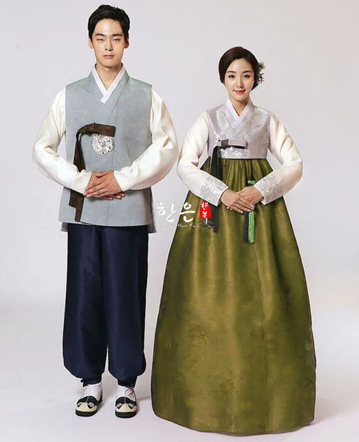 Корейская импортная ткань/родителей ханбок/пара ханбок/корейское платье