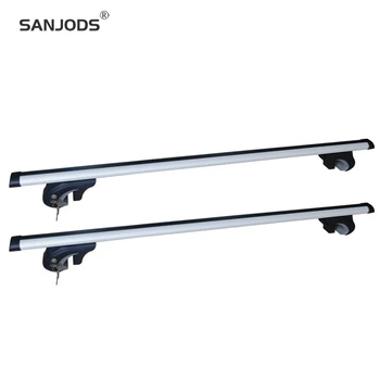 

SANJODS Universal Roof Rack Crossbars Roof Bars Fit Most SUVs And Cars With Locks Anti-Theft. 165 Lb. Capacity
