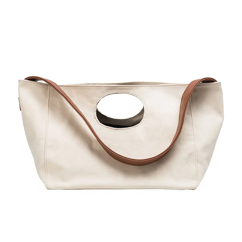 

Women Canvas Shoulder Tote Bag Large Capacity Cotton Cloth Shopping Bags Female Handbag Foldable Reusable Beach Shopper Bag