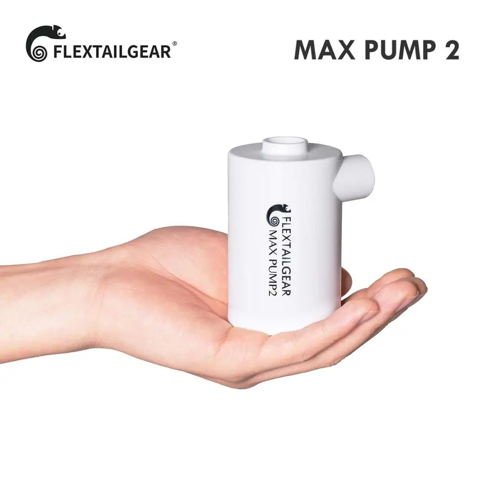 MAX Pump 2 Portable Air Pump USB Rechargeable Inflate Deflate for Air Mattress Swimming Ring Air Bed Camping Mat Sleeping Pad