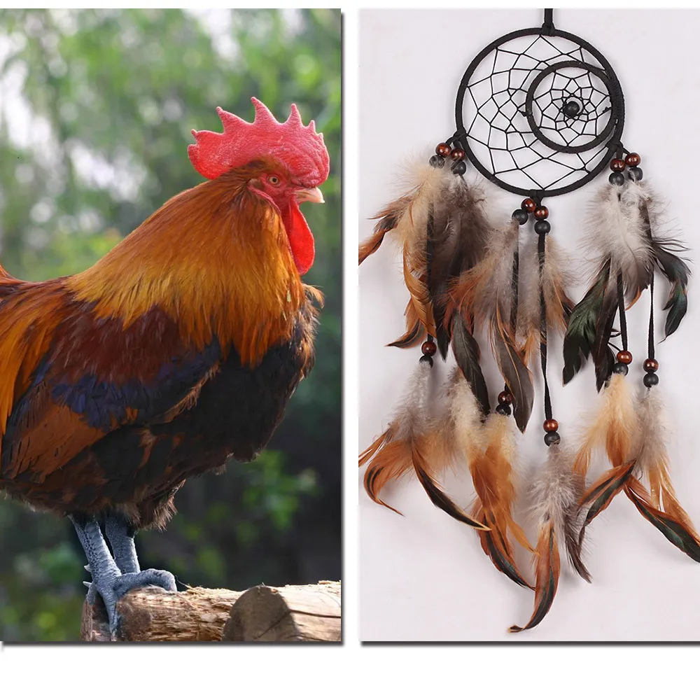 Origional Hand-woven Moon And Dreamcatcher Hand-woven Home Wall Decoration Car Pendant Catch Dream