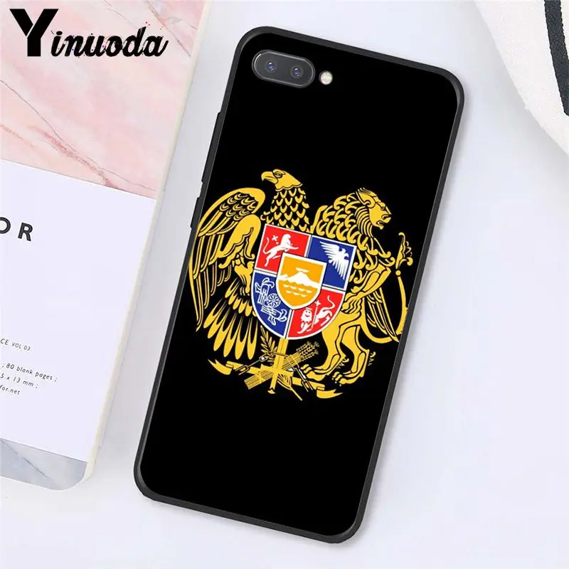 Yinuoda Армении Албании флаг России эмблема чехол для телефона для huawei смартфона Honor 8X9 10 20 Lite 7A 5A 7C 10i 20i View20
