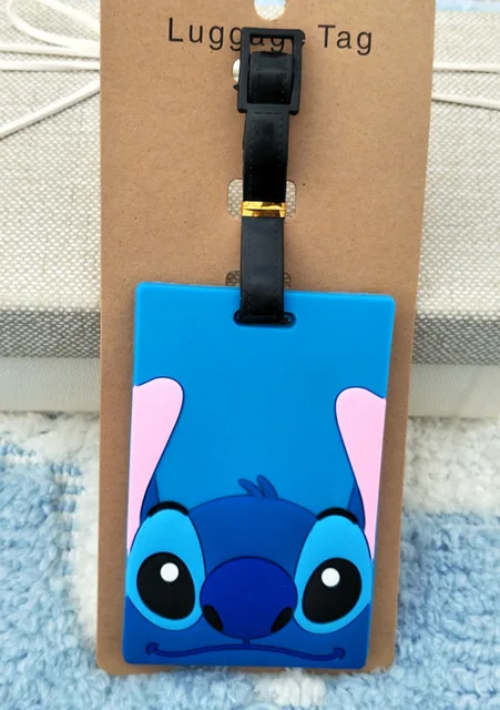 IVYYE Stitch Eeyore аниме аксессуары для путешествий багажная бирка на чемодан ID адрес портативный держатель тегов багажная этикетка Новинка - Цвет: see chart