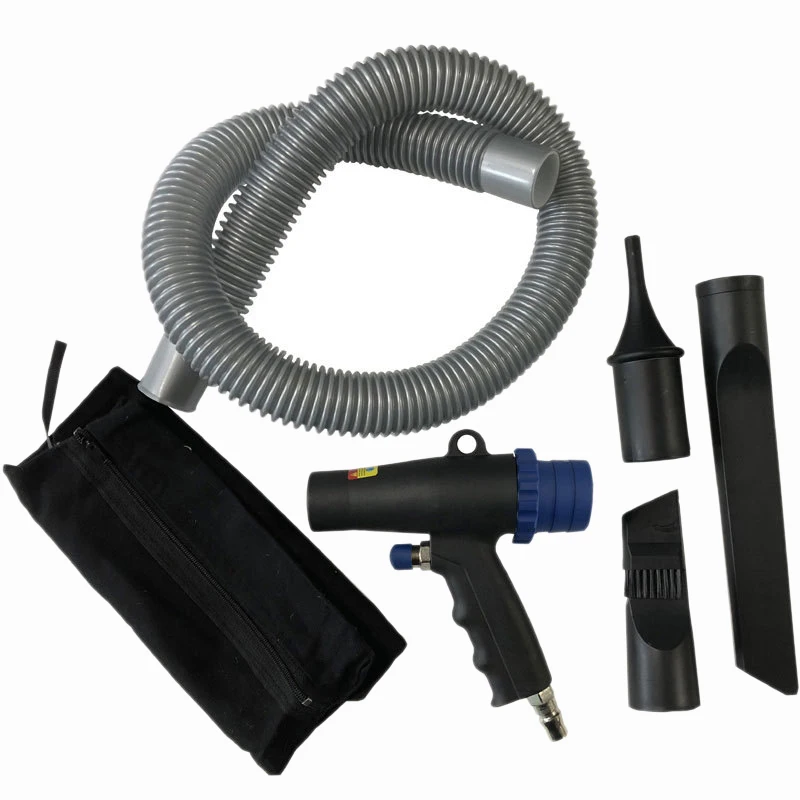 Compressor de ar Aspirador de pó 2 em 1 Duster Multifunções Pneumático Sucção Ferramentas Kit ar Mod. 214149