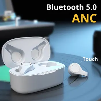 

Bluetooth 5.0 TWS ANC Gaming Sports Active Noise Cancelling Earphones Dual Mic Touch Control Wireless Earbuds